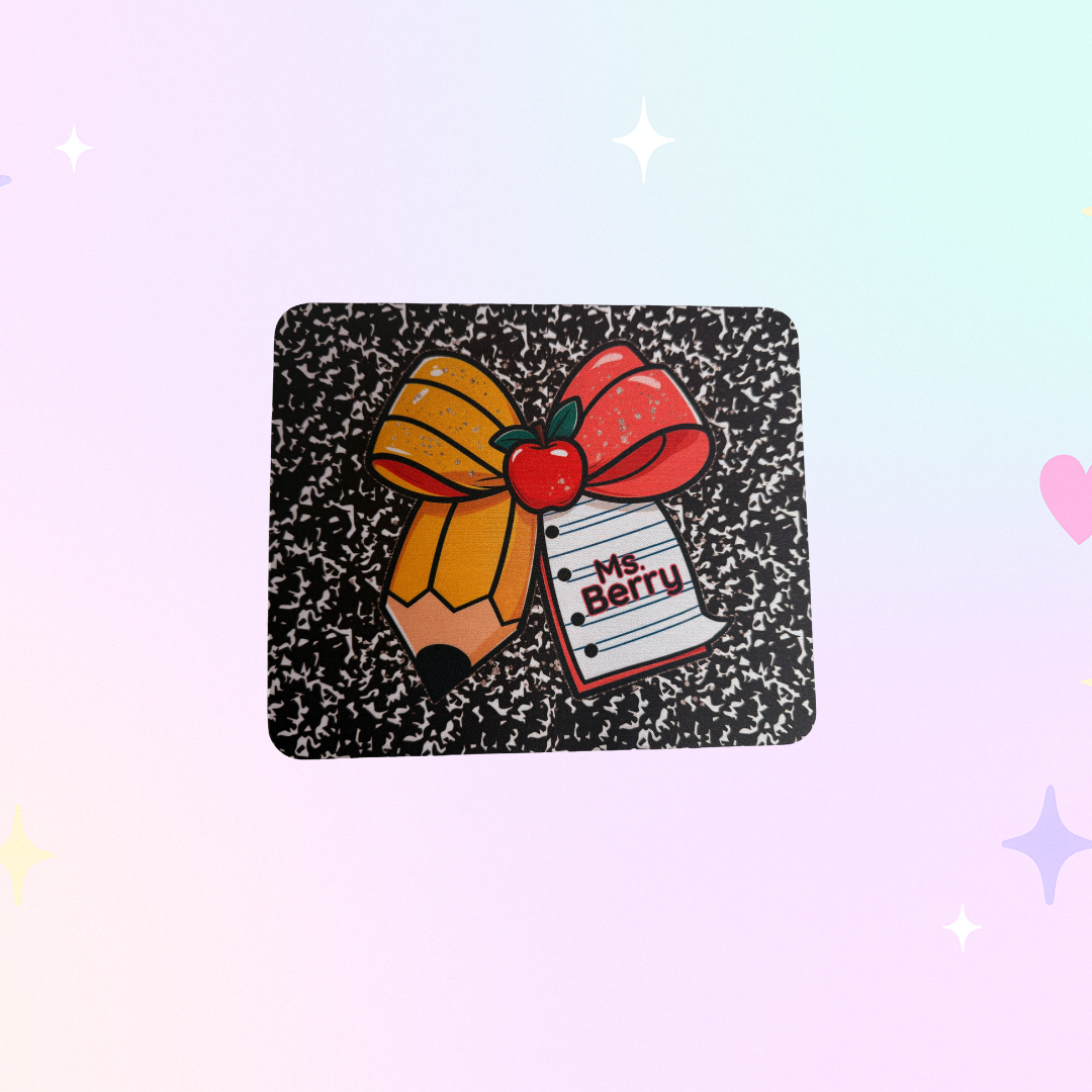 Teacher Appreciation Gift Box | Standard or Deluxe | Journal, Bookmark, Sticker Sheet, Mouse Pad, Jumbo Paper Clip & Optional T-Shirt