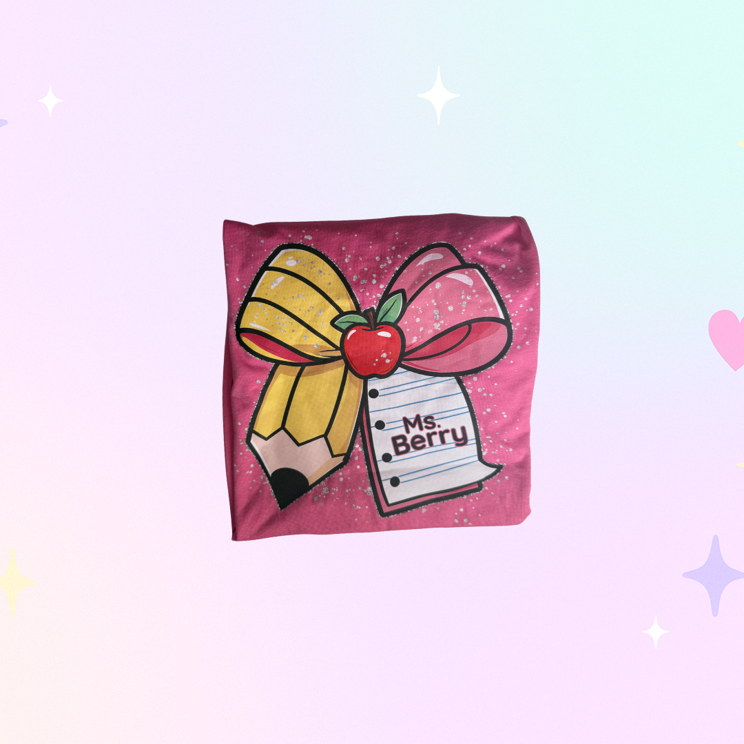 Teacher Appreciation Gift Box | Standard or Deluxe | Journal, Bookmark, Sticker Sheet, Mouse Pad, Jumbo Paper Clip & Optional T-Shirt