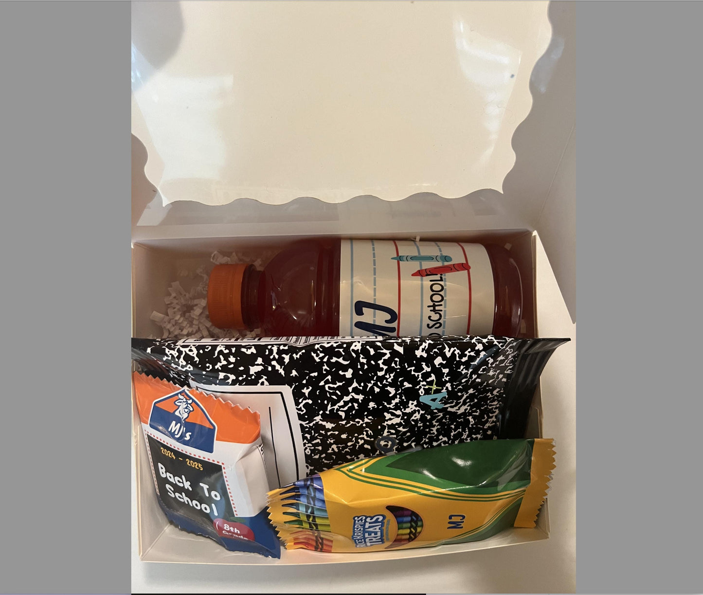 School Themed Gift Box, Back to School Gift Box, School themed Party Box, Good Behavior Gift Box