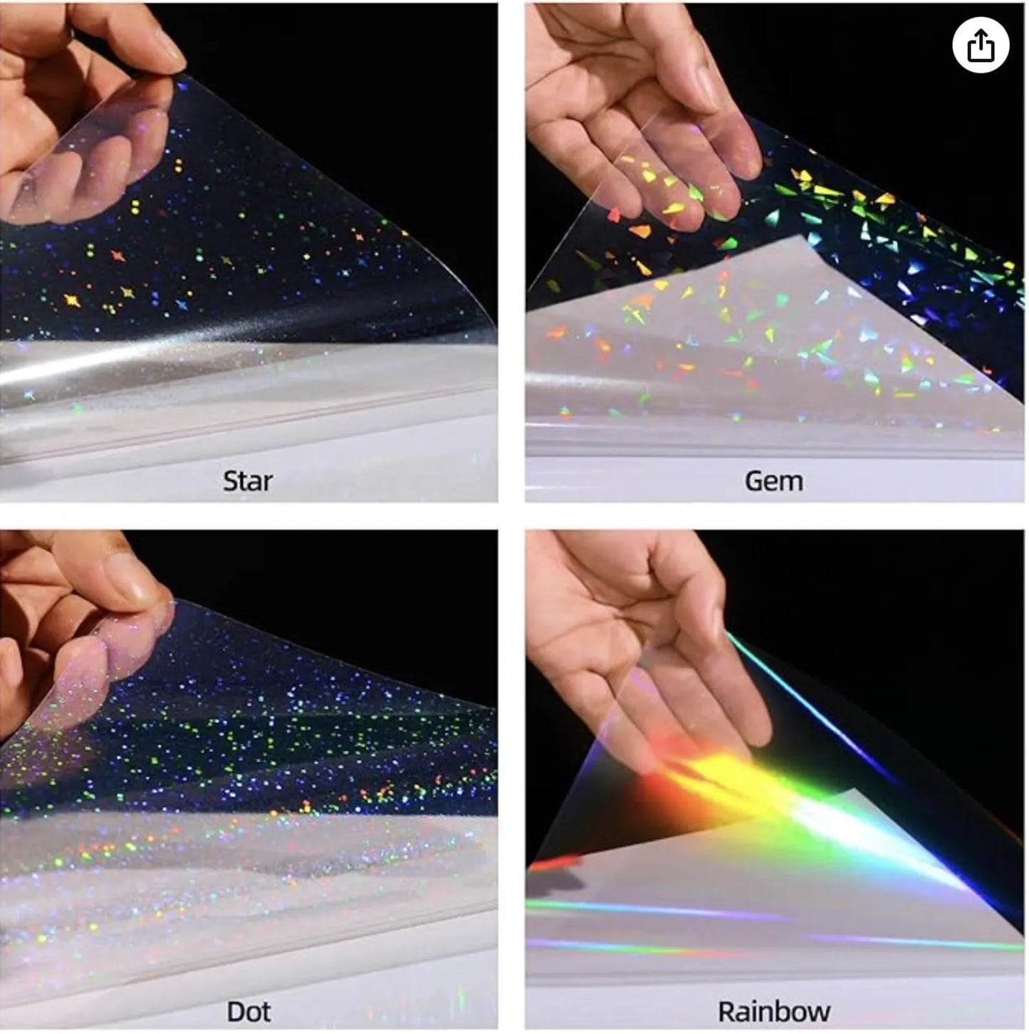 Custom Sticker Sheet – Personalized Name, Color & Theme | Holographic, Matte, or Glossy Finish