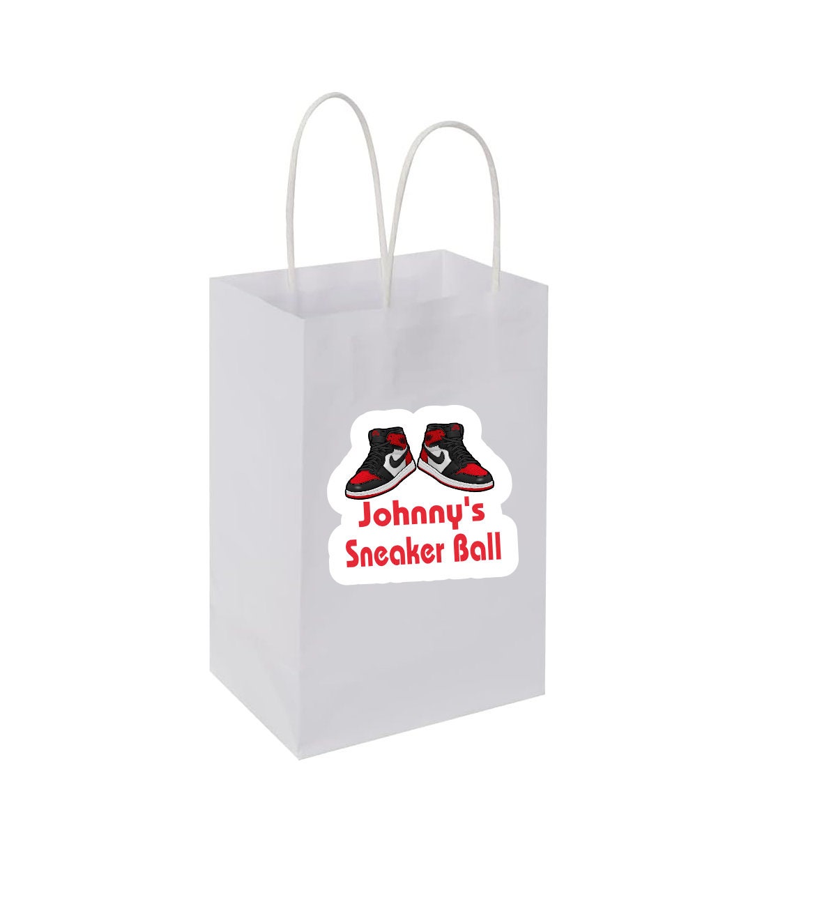 Sneaker Ball Gift Bag, Sneaker Ball party favor
