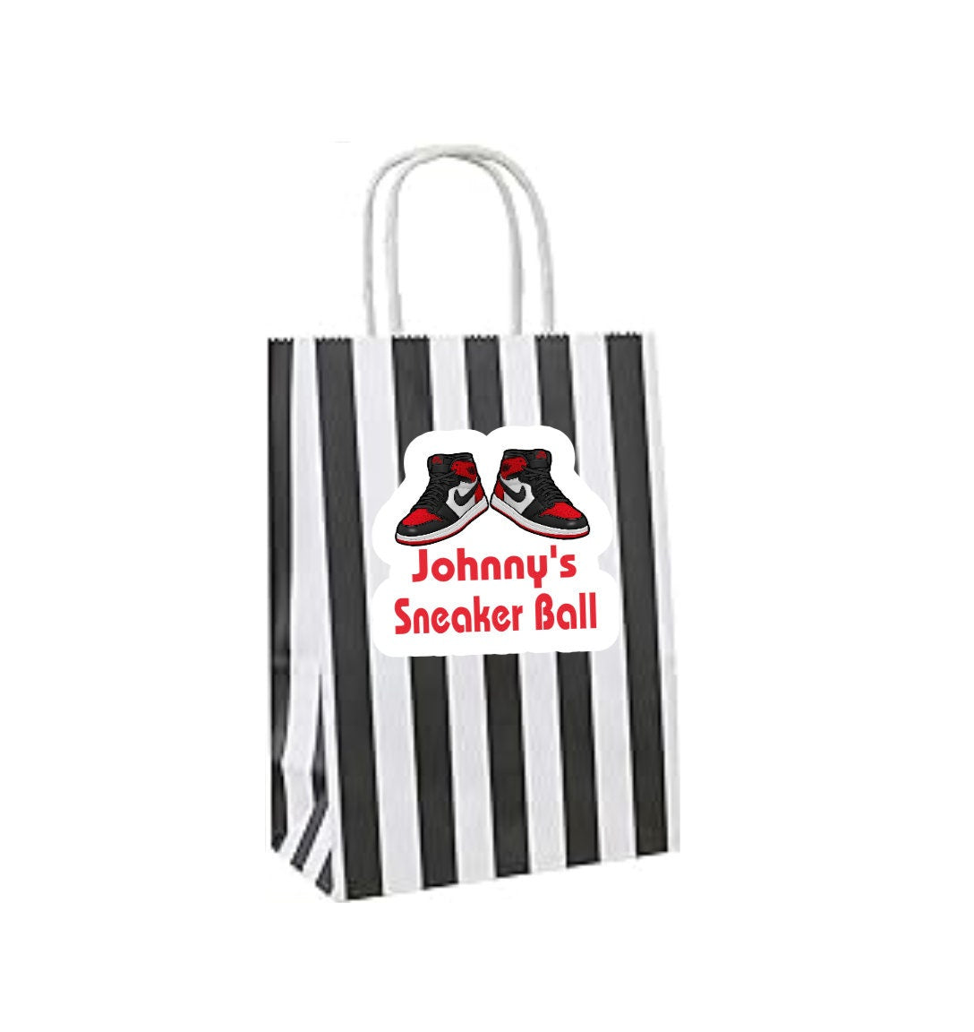 Sneaker Ball Gift Bag, Sneaker Ball party favor