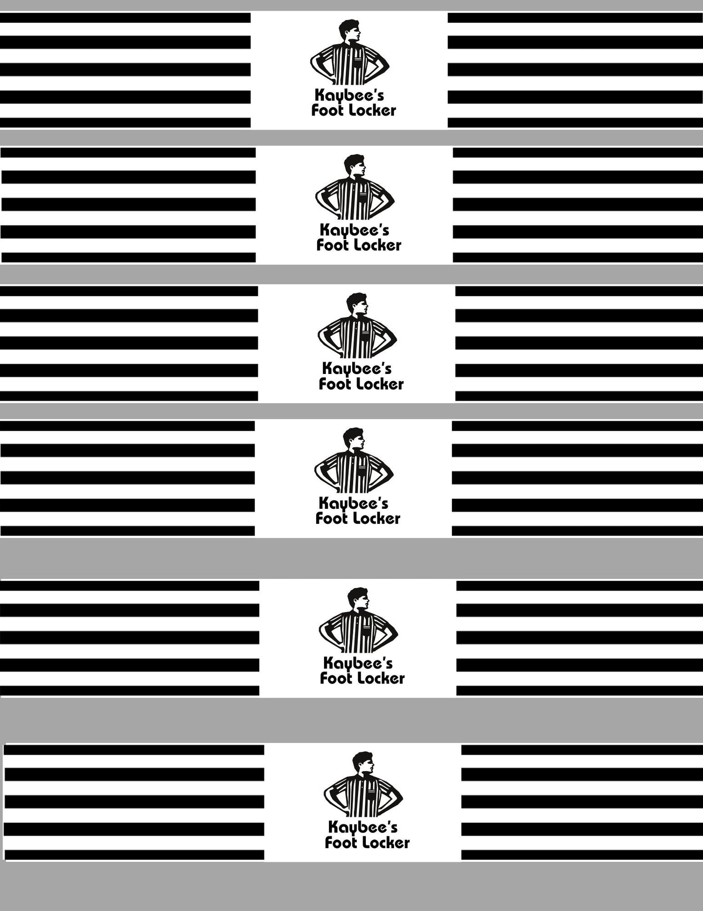 Sneaker Ball Water Bottle Labels, Birthday Water Bottle Labels