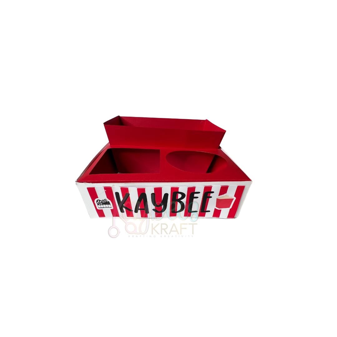 Personalized Movie Tray, Movie Tray for Movie Night, Movie Night Tray, Popcorn Tray
