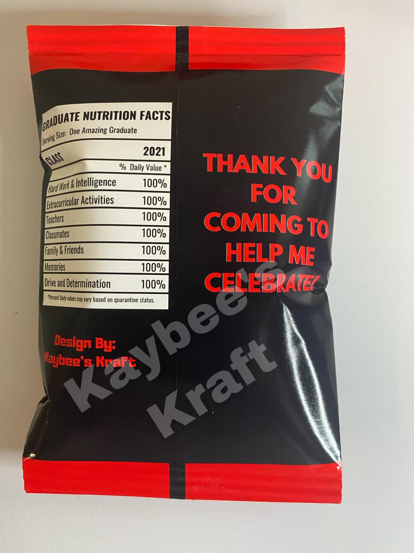 Grad Party Chip Bag, Custom Chip Bags, Chip Bags Graduate, Personalized Chip Bags for Grad Party