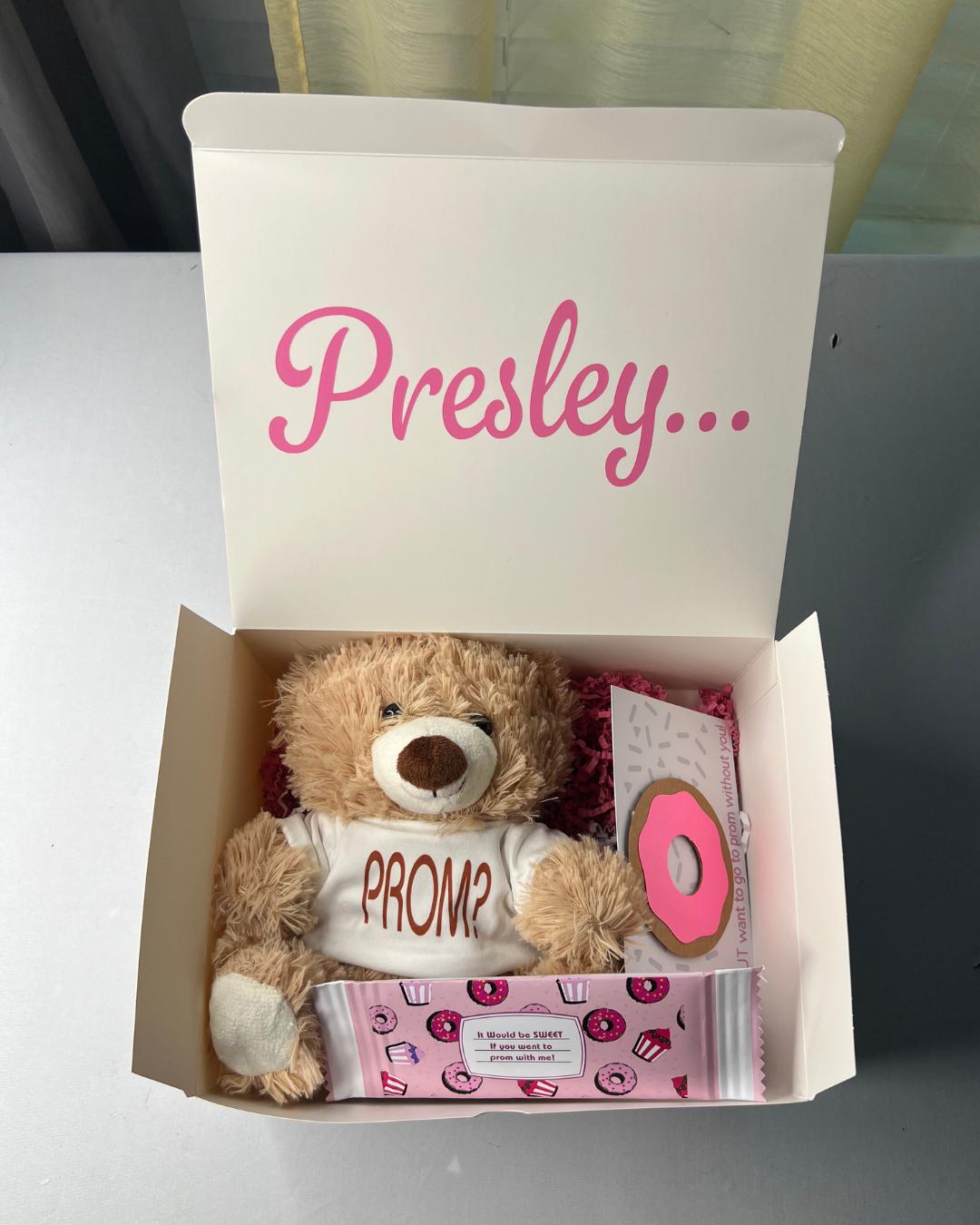 Sweet and Personalized Promposal Box, Promposal, Proposal Box, Prom Gift, Prom Send Off