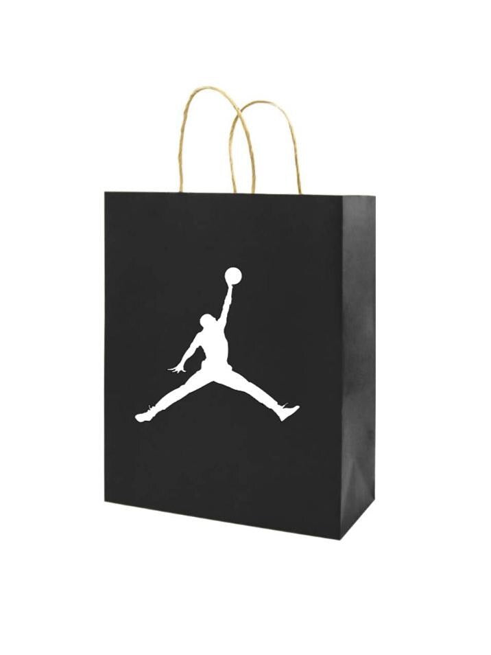 Jordan-Inspired Kraft Gift Bags – Multiple Colors & Sizes