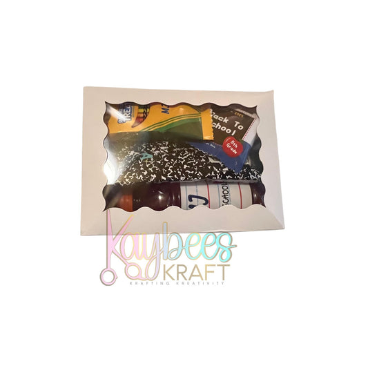 School Themed Gift Box, Back to School Gift Box, School themed Party Box, Good Behavior Gift Box