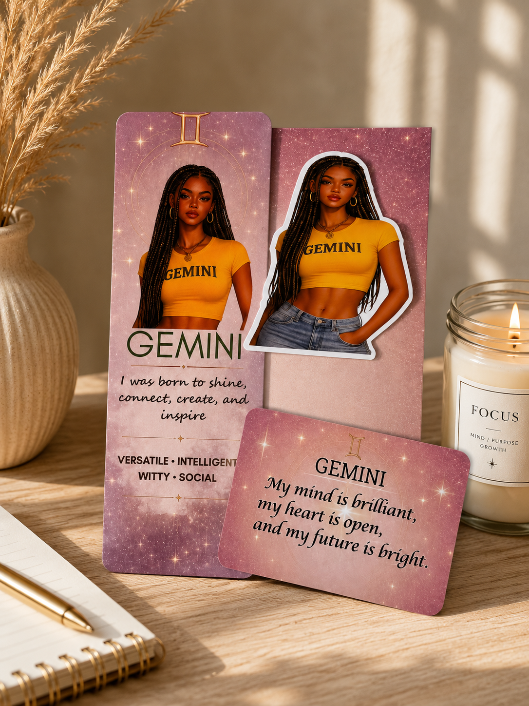 Gemini Zodiac Gift Set