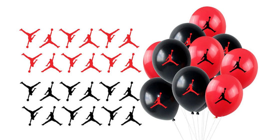 Set of 10 Jordan Jumpman Vinyl Decal – Car, Laptop, Water Bottle Sticker
