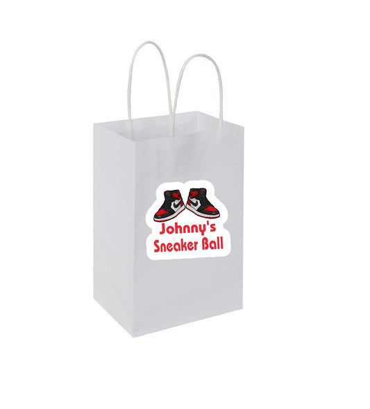 Sneaker Ball Gift Bag, Sneaker Ball party favor