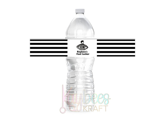 Sneaker Water Bottle Labels, Birthday Water Bottle Labels