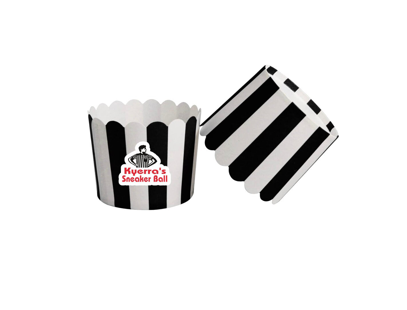Sneaker Ball Cupcake liners, Sneaker party cupcake wrapper, Cupcake Holder for Birthday Parties