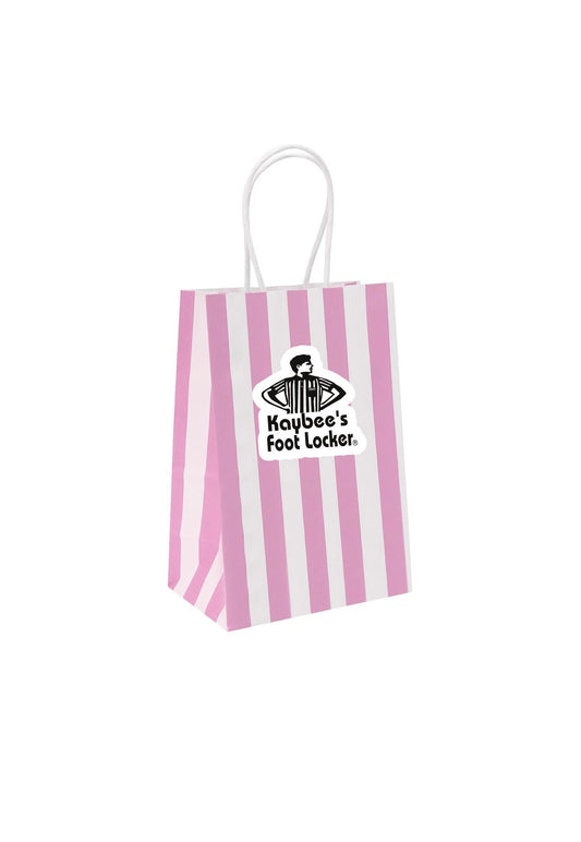 Sneaker party Gift Bag, Pink & White gift bag Sneaker Ball Gift Bag